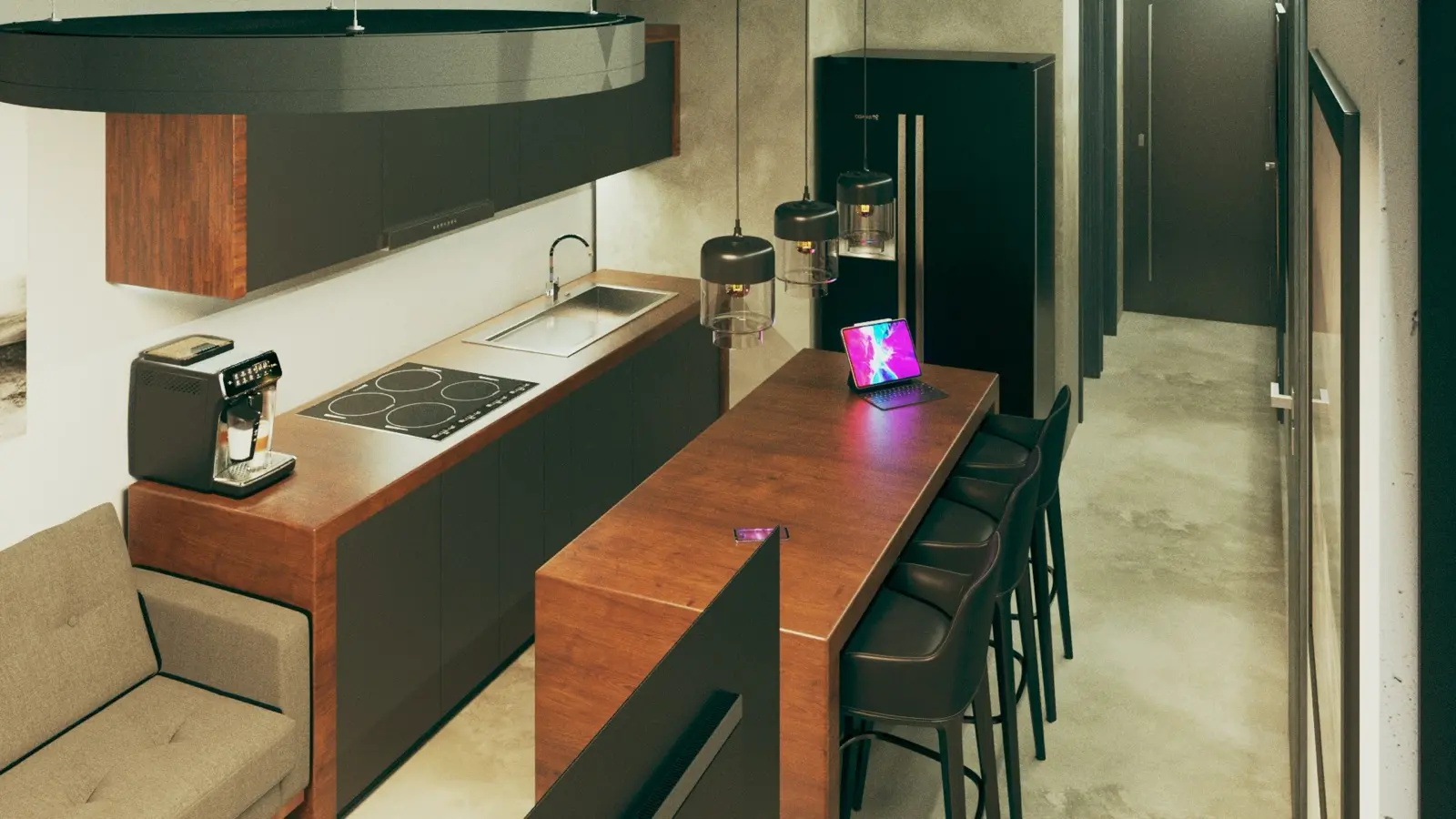 Interior del Modelo Cristal A